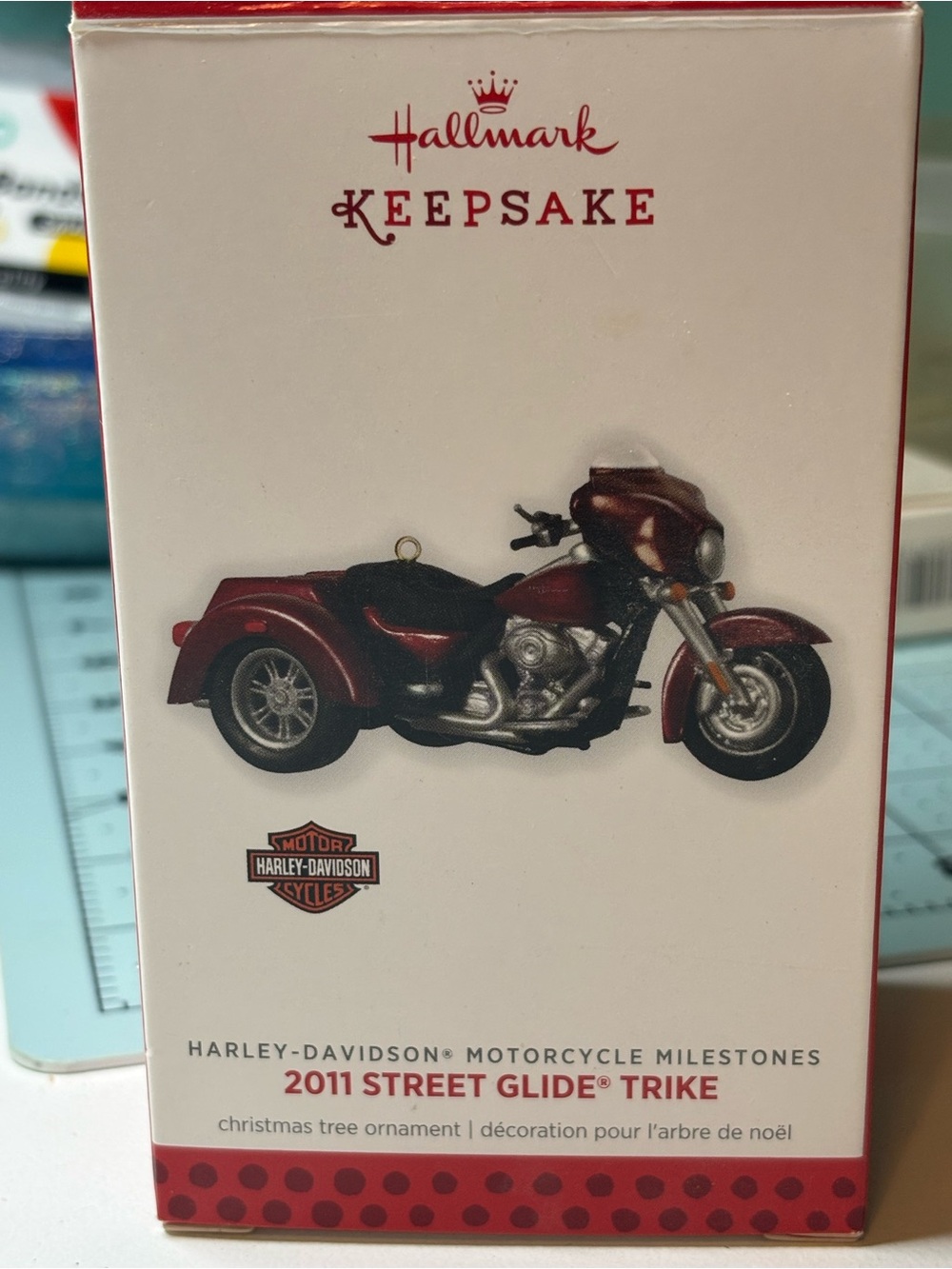 Hallmark Keepsake 2011 Street Glide® Trike Harley-Davidson Ornament | 2013